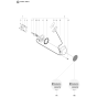 Starter Assembly for Husqvarna 380BTS Leaf Blower