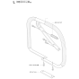 Handle-1 Assembly For Husqvarna 385  Chainsaw 