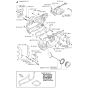 Crankcase Assembly For Husqvarna 385XP Chainsaw 