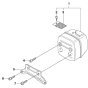 Muffler Assembly For Husqvarna 390XP Chainsaw 