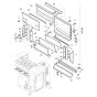 Capsule - air ducting Assembly for Hatz 3L43C Diesel Engine