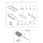 Gasket Set Assembly for Yanmar 3TNV76-KWA Engine