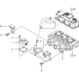 Suction Manifold Assembly for Yanmar 3TNV82A-KWA Engine