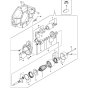 Starting Motor Assembly for Yanmar 3TNV88-BPTB2 Engine