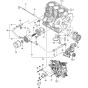 Oil System Assembly for Yanmar 3TNV88-BPTB2 Engine