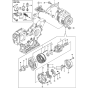 Generator Assembly for Yanmar 3TNV88-XTBZ Engine