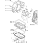 Flywheel Housing and Oil Sump Assembly for Yanmar 3TNV88-XWA  Engine