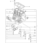 Cylinder Block Assembly for Yanmar 3TNV88-XWA2 Engine