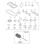 Gasket Set Assembly for Yanmar 3TNV88-XWA2 Engine