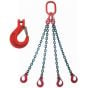 10mm 4-Leg Lifting Chain Slings with Clevis Hooks with Safety Catch