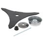 Blade Fixing Kit & 3-Tooth Blade for Stihl FS290 Brushcutter - 400 474