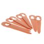 PolyCut 2-2, 3-2 Blades (Set of 8) fits Stihl FSA45 Grass Trimmer - 4008 007 1000