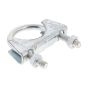 Exhaust Clamp Size: 42mm, Zinc Plated (Each)