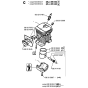 Cylinder Piston Assembly For Husqvarna 41 Chainsaw