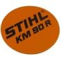 Model Plate for Stihl KM90R - 4180 967 1540