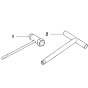 Accessories Assembly For Husqvarna 439 Chainsaw