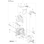 Chain Brake Assembly For Husqvarna 439 Chainsaw