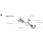 Crankshaft Assembly For Husqvarna 45 Chainsaw