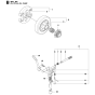 Clutch & Oil Pump Assembly For Husqvarna 455 Rancher Chainsaw