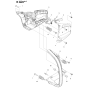 Handle Assembly For Husqvarna 455 Rancherii Chainsaw