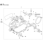 Clutch Cover Assembly For Husqvarna 460 Chainsaw