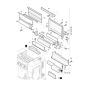 Capsule Air Ducting Assembly for Hatz 4L40 Diesel Engine