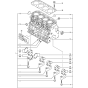 Cylinder Block Assembly for Yanmar 4TNV84-KWA Engine