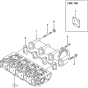 Exhaust Manifold Assembly for Yanmar 4TNV84-KWA Engine