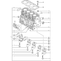 Cylinder Block Assembly for Yanmar 4TNV84T-KWA Engine