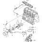 Oil System Assembly for Yanmar 4TNV84T-MWA Engine