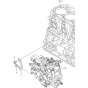 Fuel Injection Pump Assembly for Yanmar 4TNV88-KWA(2) Engine