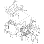 Gear Housing Assembly for Yanmar 4TNV88-KWA(2) Engine