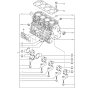 Cylinder Block Assembly for Yanmar 4TNV88-QTBZ Engine