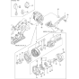 Generator Assembly for Yanmar 4TNV88-XWA Engine