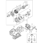 Generator Assembly for Yanmar 4TNV88-XWA2 Engine