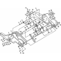 Transmission Assembly for Husqvarna 500 RTT A Cultivator/Tiller