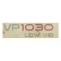 Label for Wacker VP1030A (Later Model) Plate Compactor - 5000401532