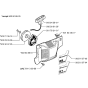 Starter Assembly For Husqvarna 51 Chainsaw 