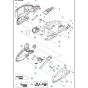 Housing Equipment for Husqvarna 520iHD60 Hedgetrimmer