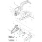 Housing for Husqvarna 522iHDR60 Battery Hedge Trimmer