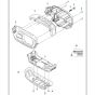 Housing Assembly for Husqvarna 525iLST Trimmer