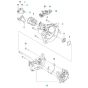 Crankcase Assembly for Husqvarna 525 LS Mark II Brushcutter