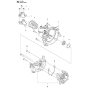 Crankcase Assembly For Husqvarna 525RJX Brushcutters