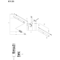 Shaft Assembly For Husqvarna 525RK Brushcutters