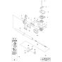 Shaft Assembly for Husqvarna 525RX Mark II Brushcutter