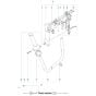 Throttle Assembly for Husqvarna 525RX Mark II Brushcutter