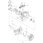 Crankcase Assembly for Husqvarna 525RX Mark II Brushcutter