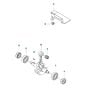 Crankshaft Assembly for Husqvarna 525RX Mark II Brushcutter