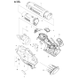 Housing Assembly for Husqvarna 530IBX Leaf Blower