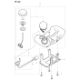 Fuel Tank Assembly For Husqvarna 531RS Brushcutters